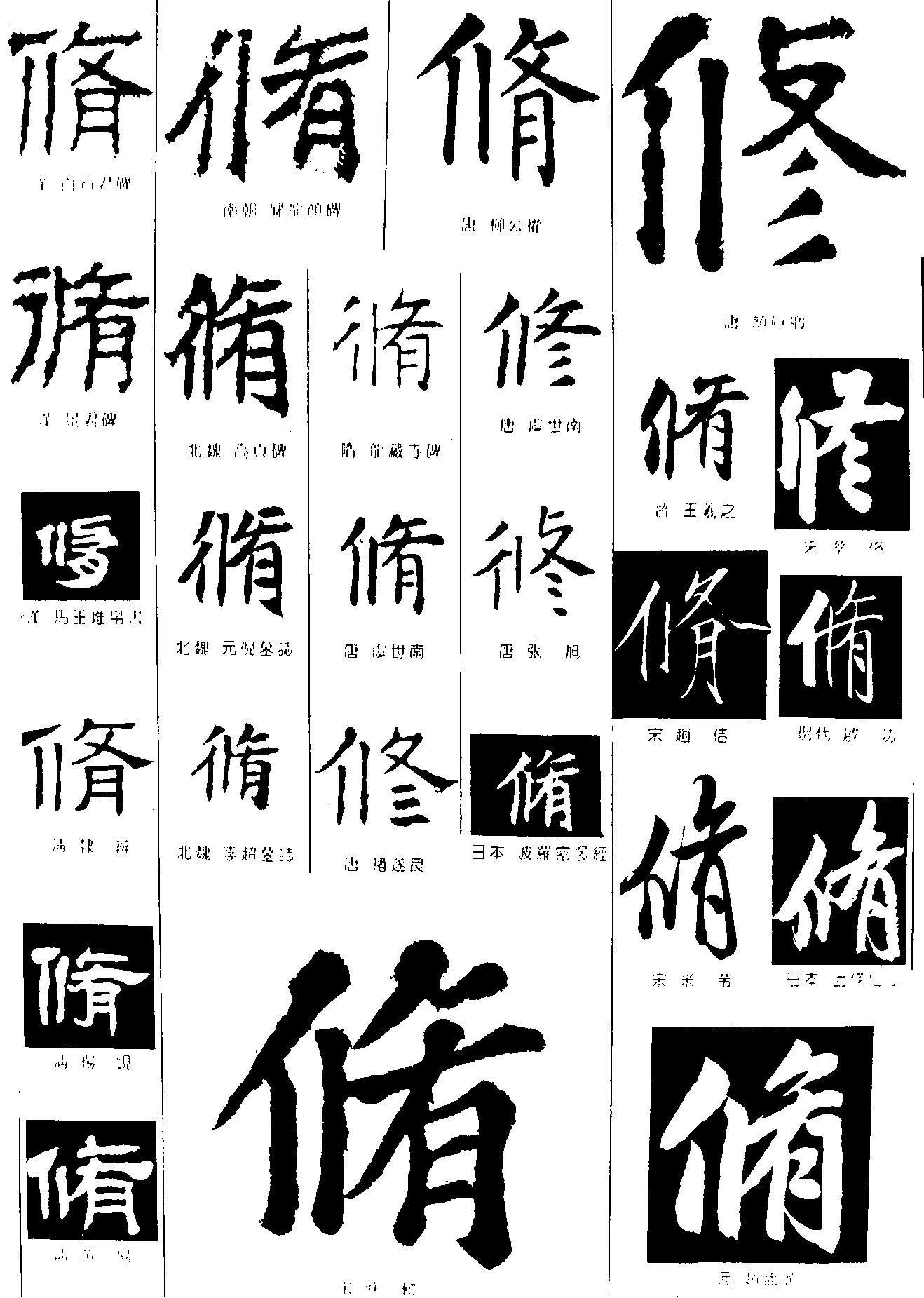 修