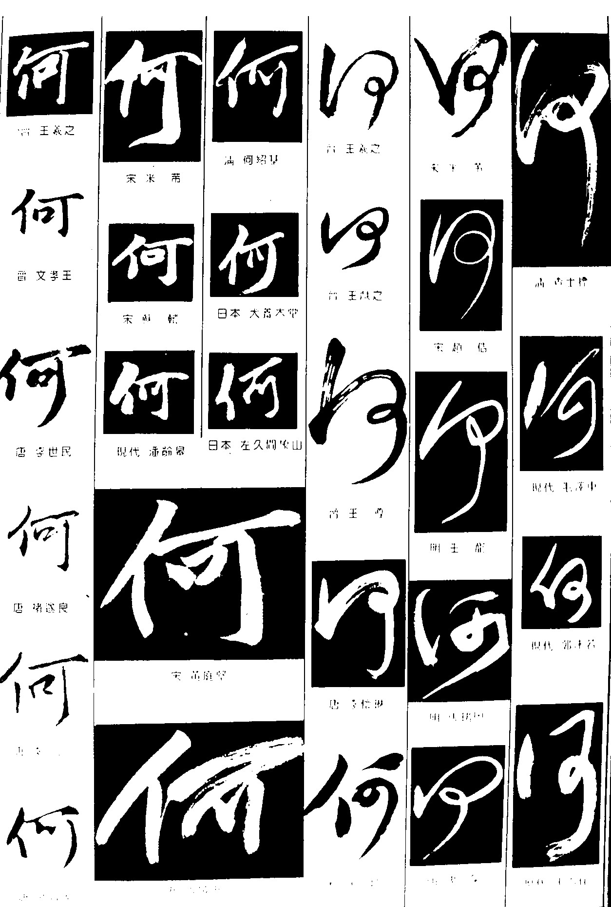 何