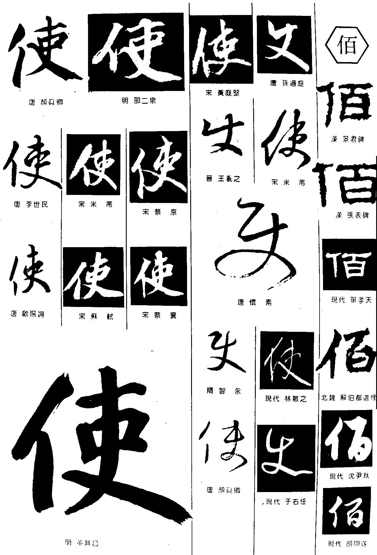 使佰