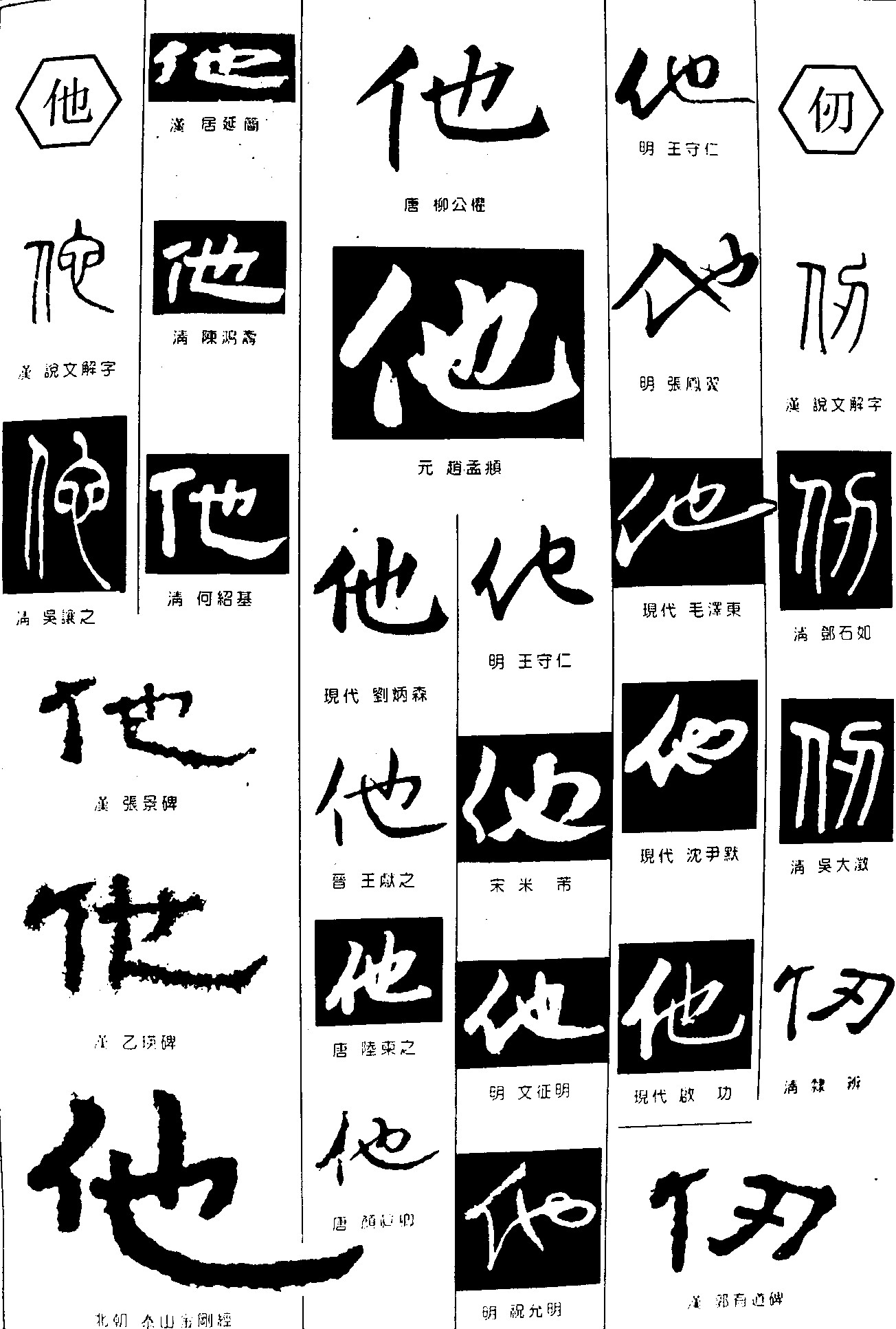 他仞