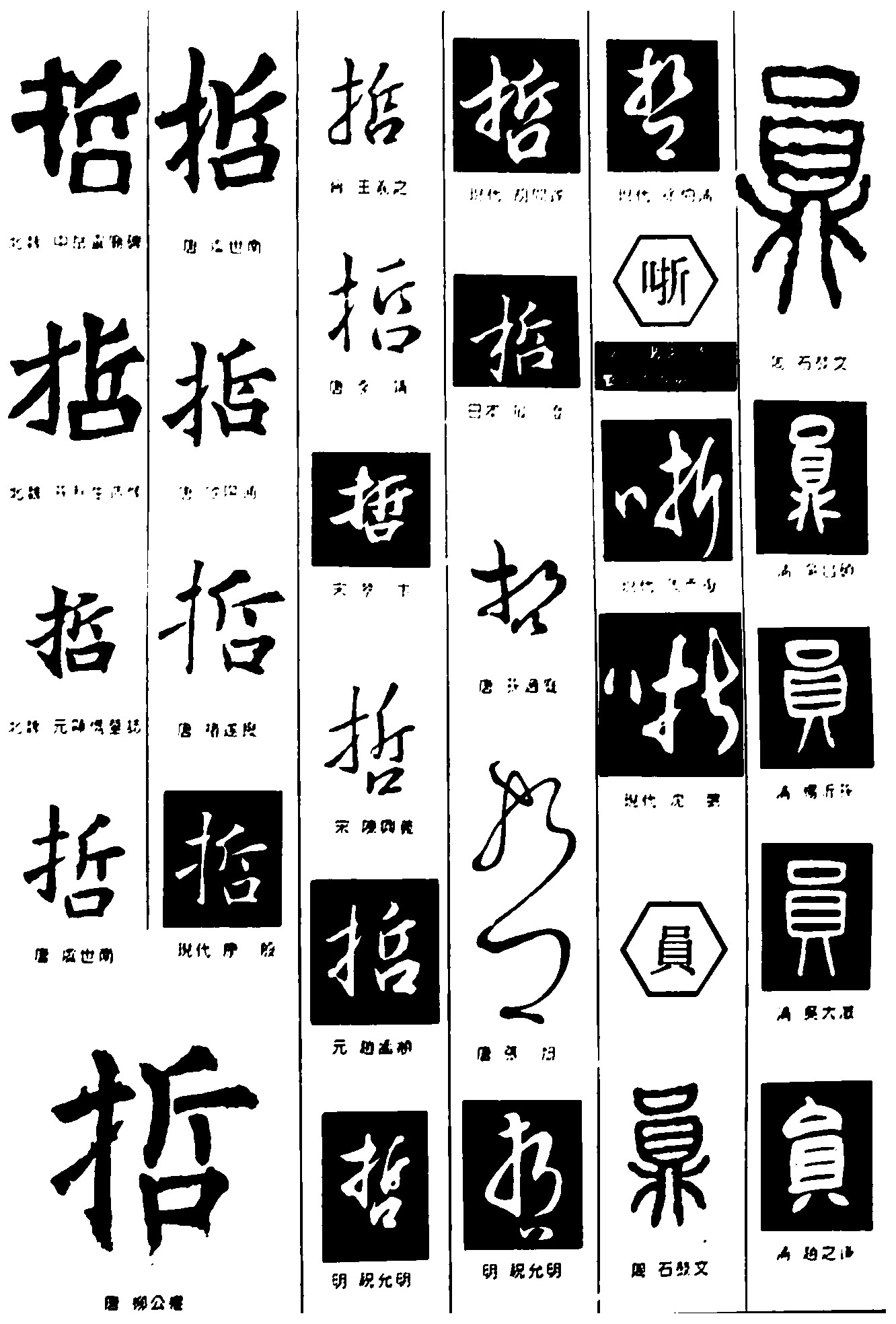 哲哳员