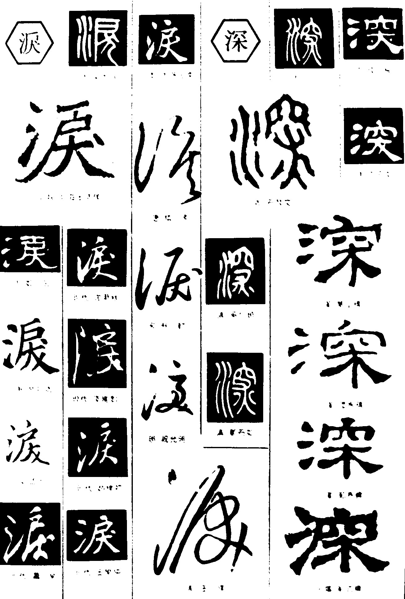 涙深