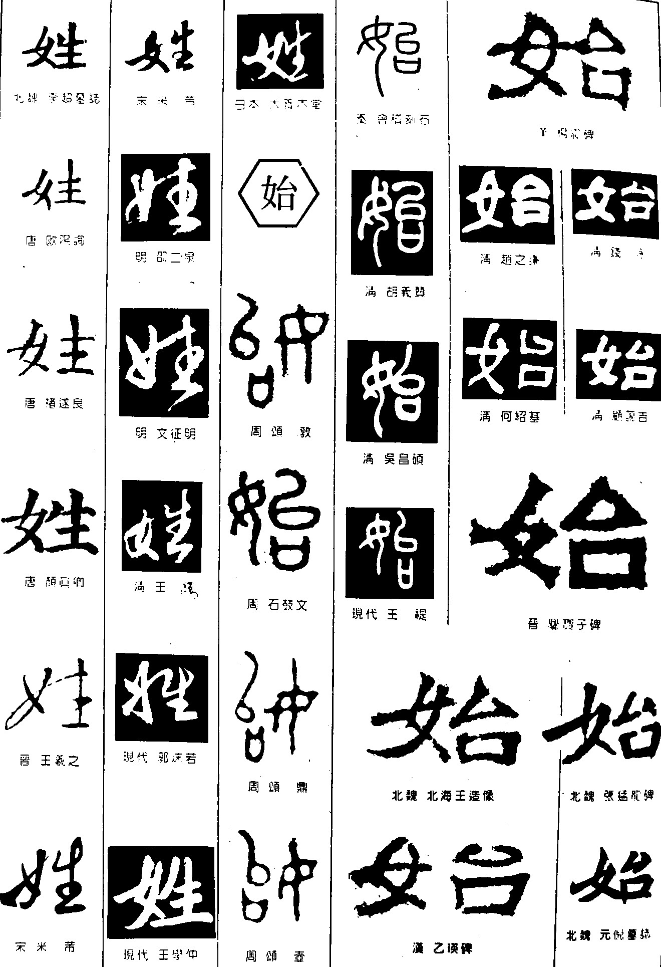 姓始