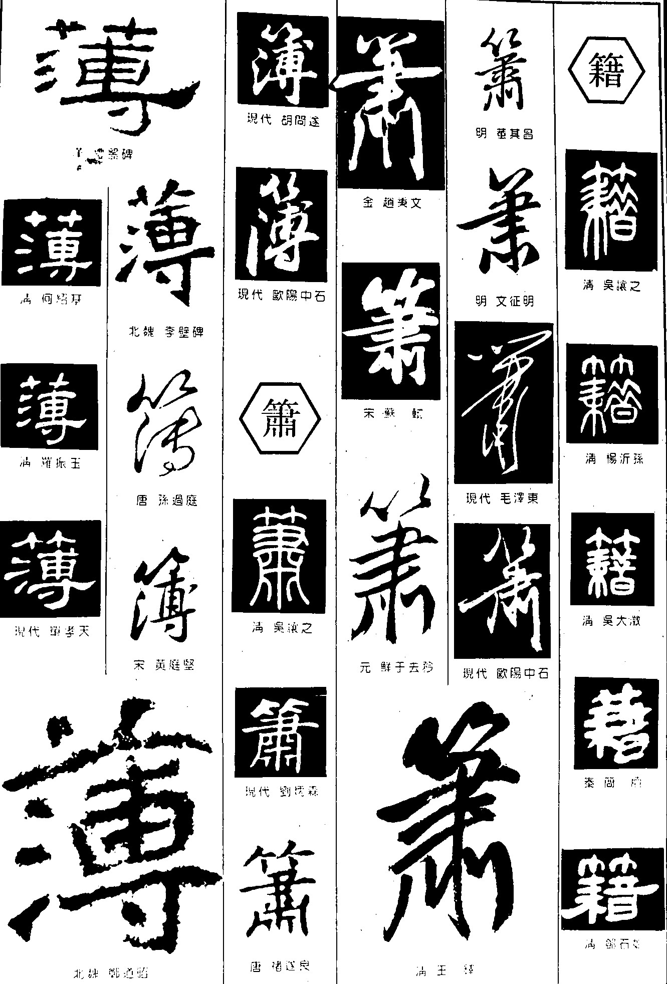 薄箫籍