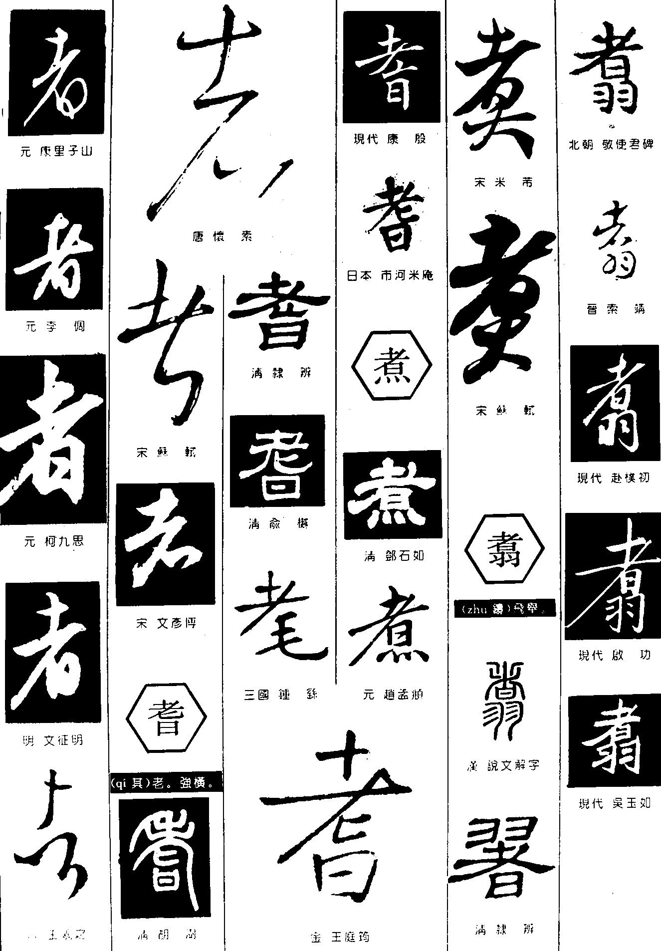者耆煮翥