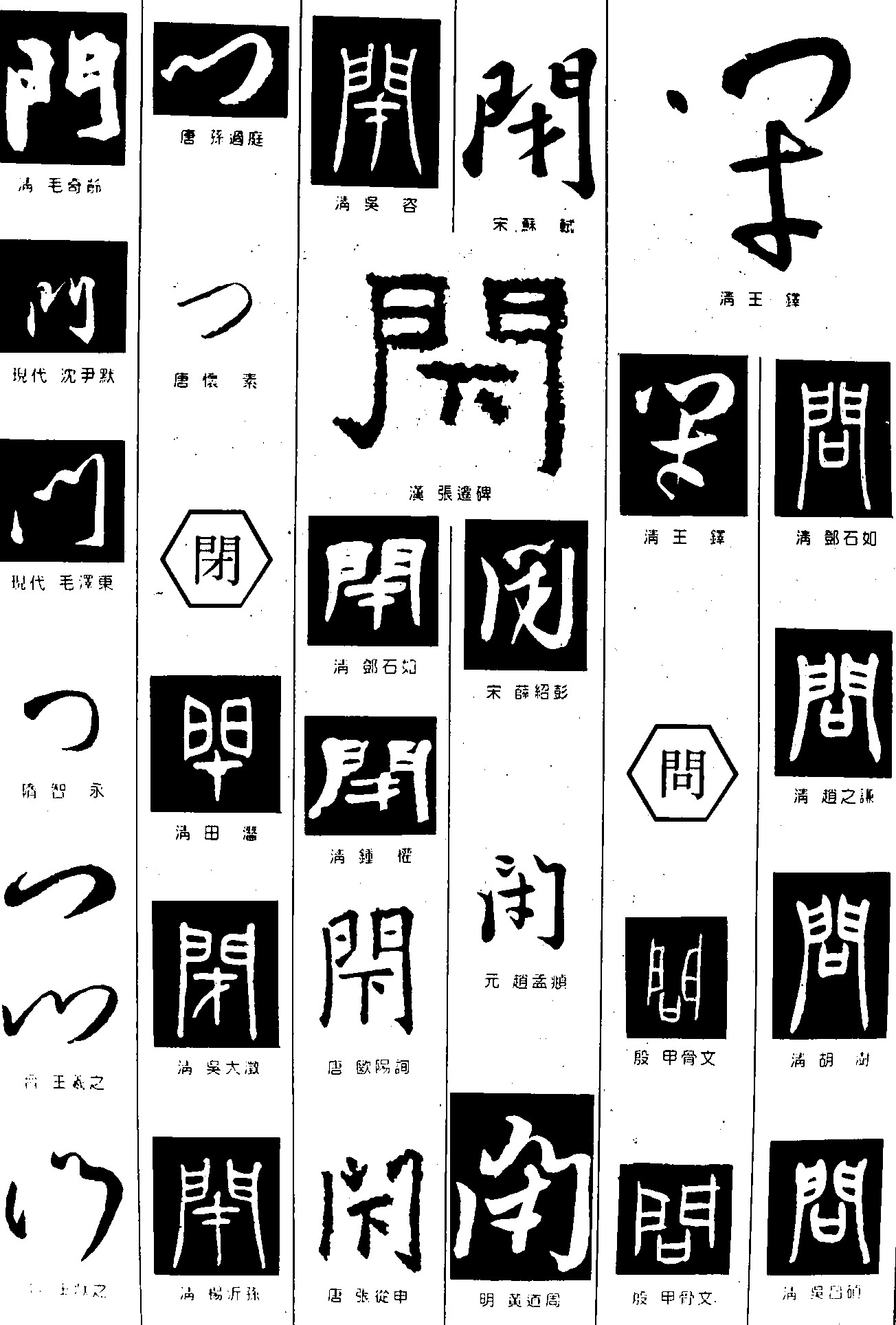 门闭问