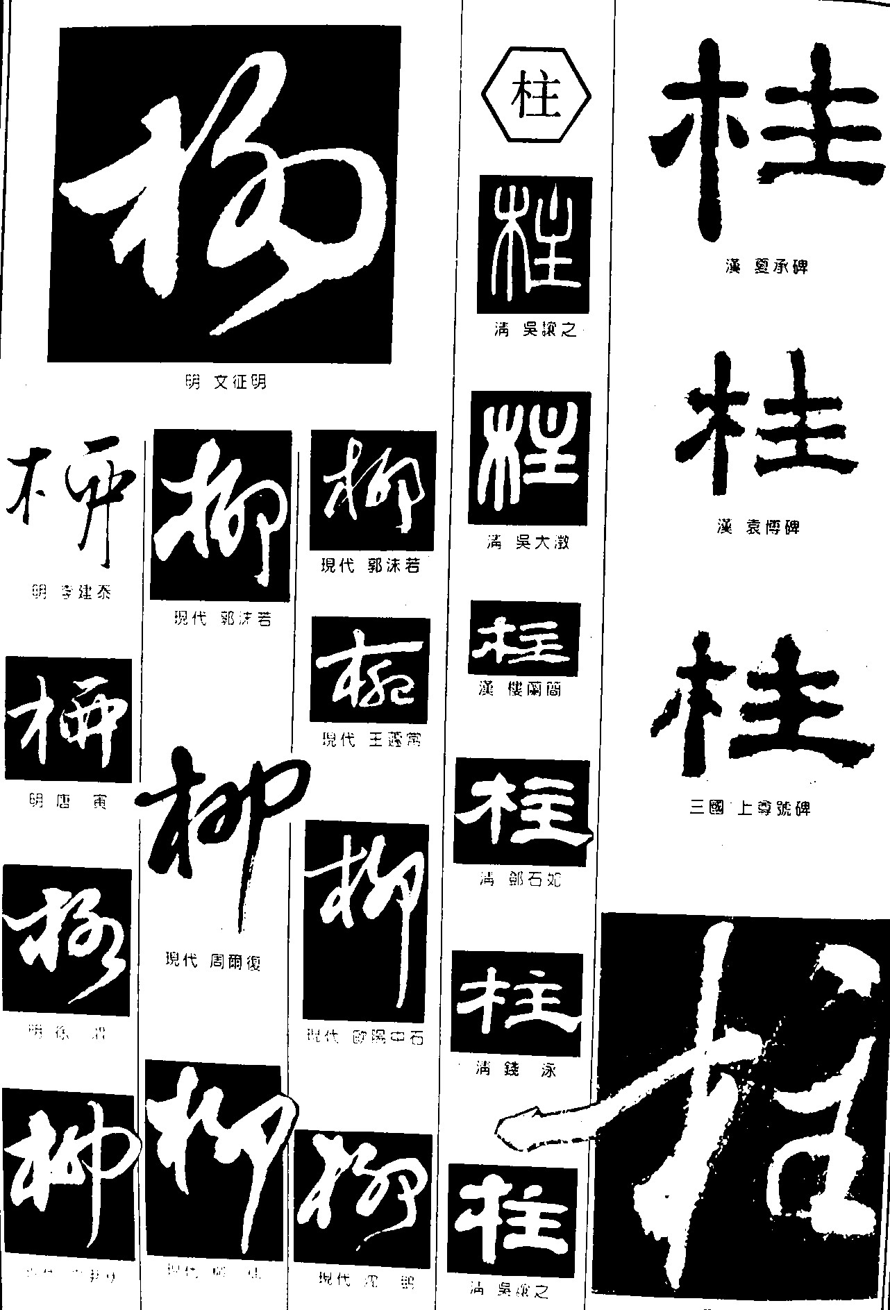 柳柱