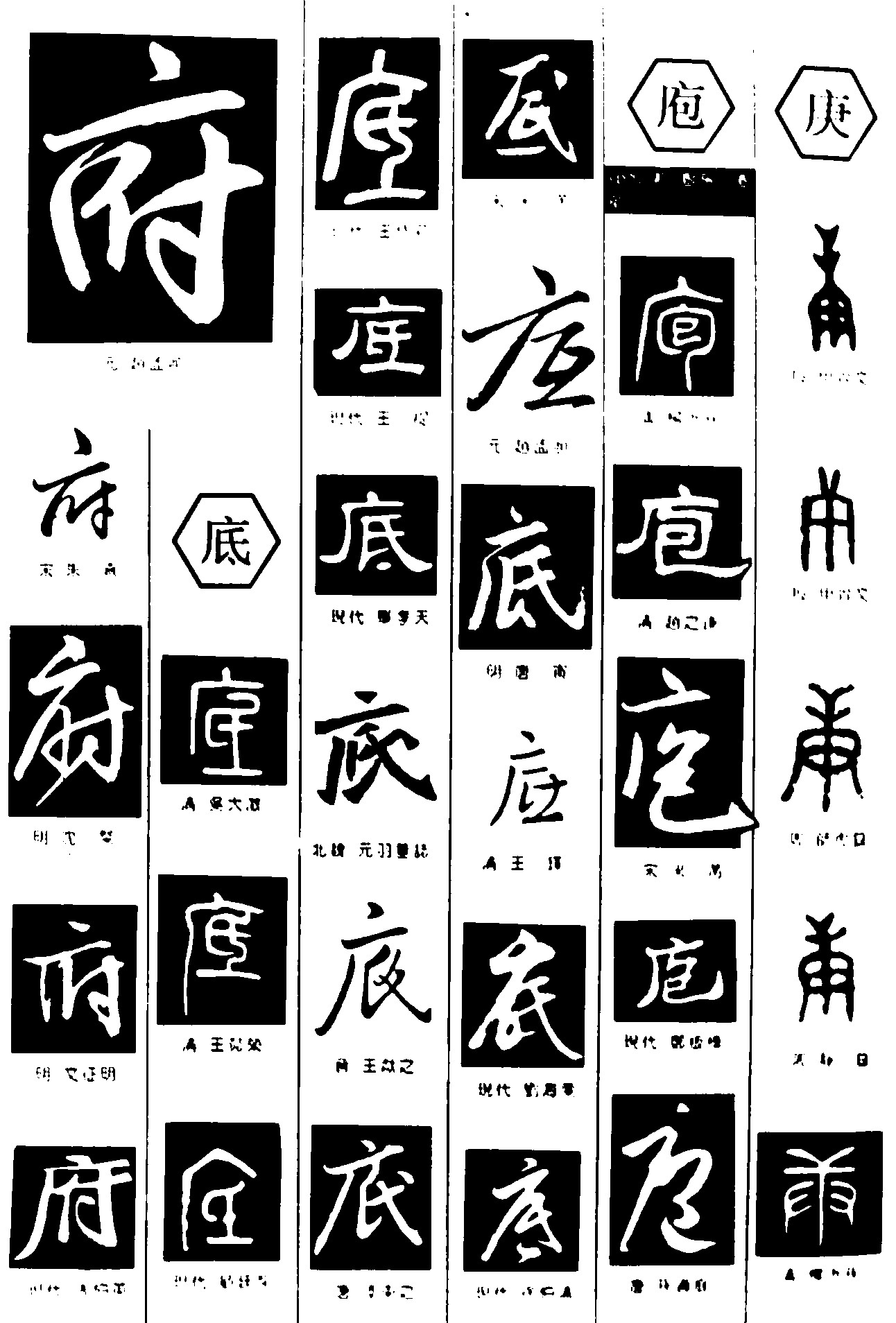 府底庖庚