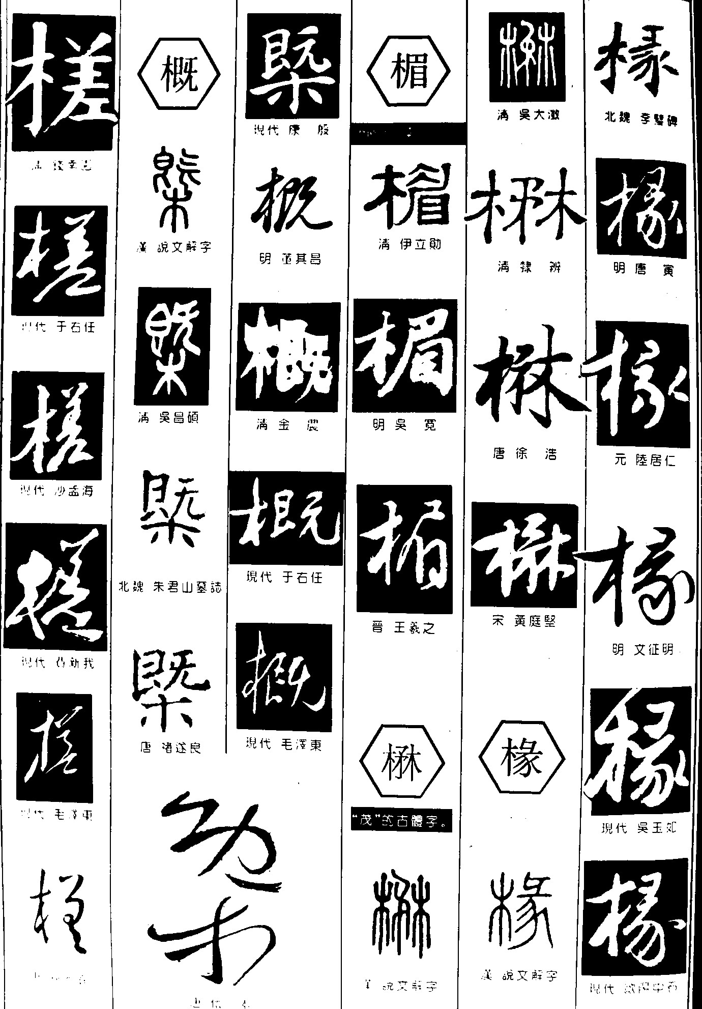 槎概楣楙椽