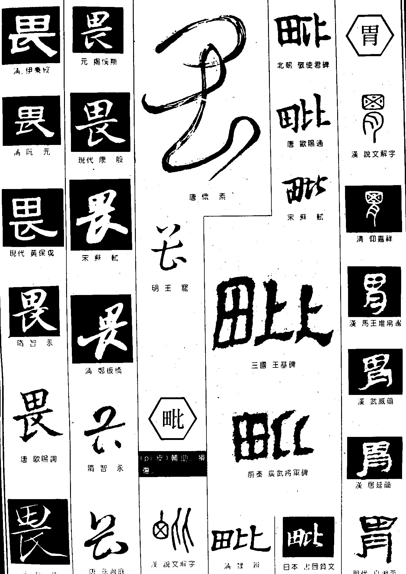 畏毗胃
