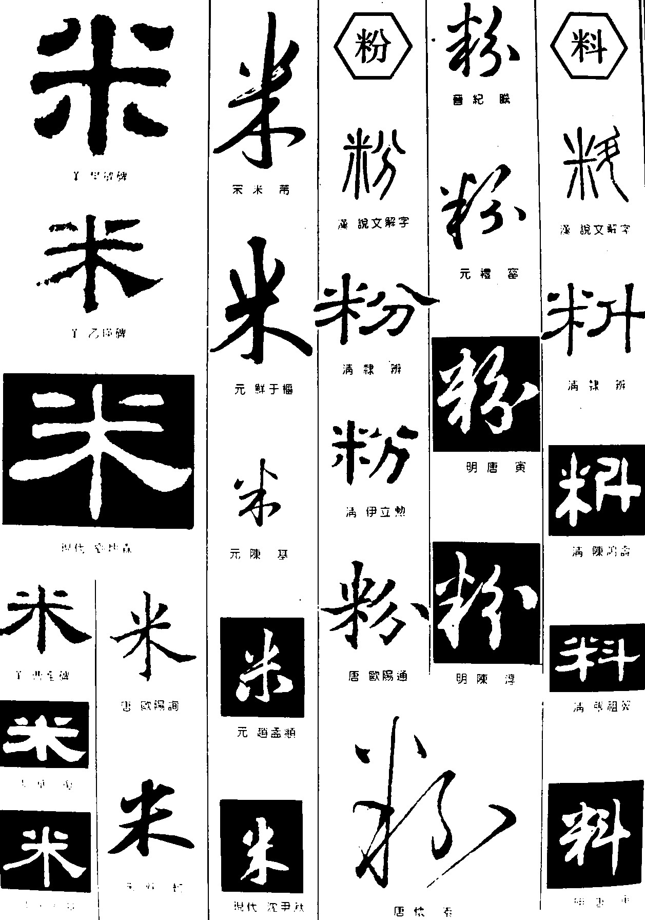 米粉料