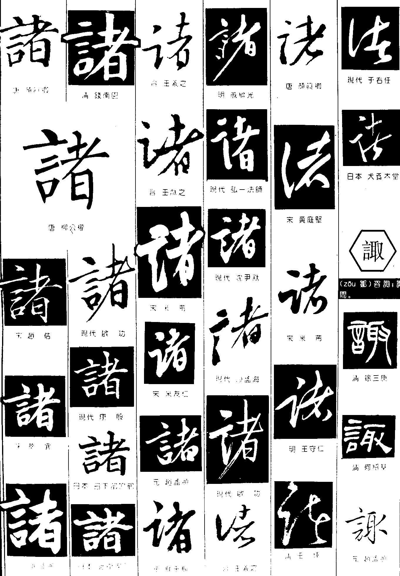 诸诹