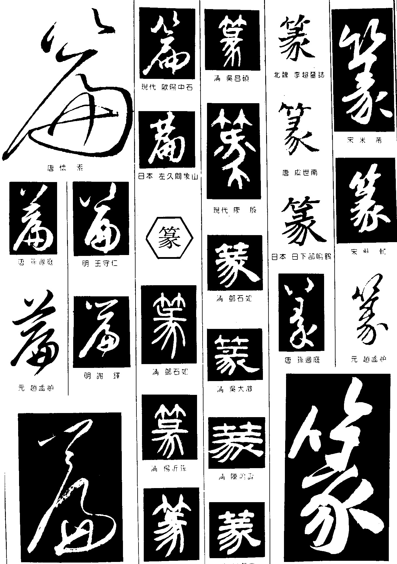 篇篆