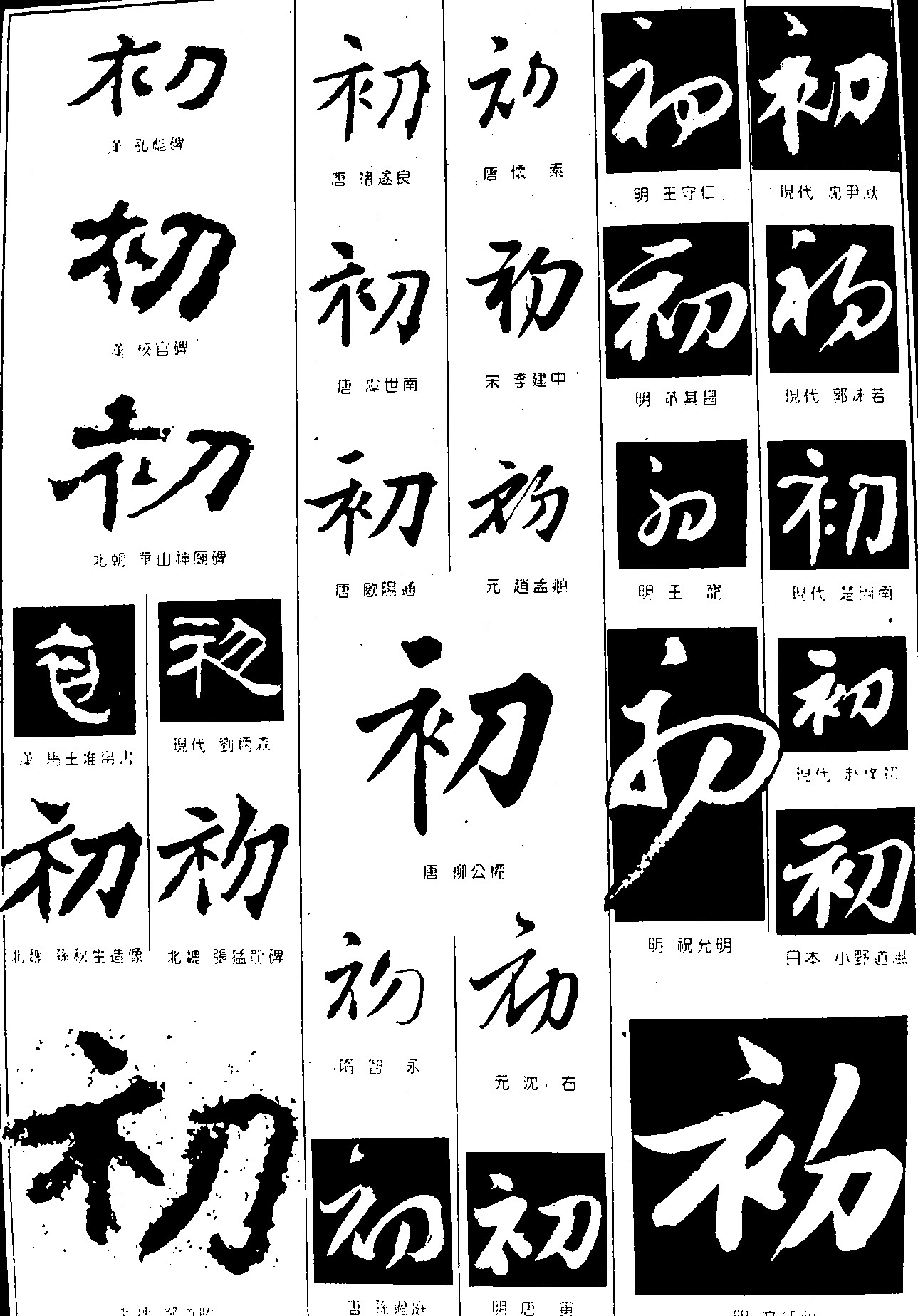 初