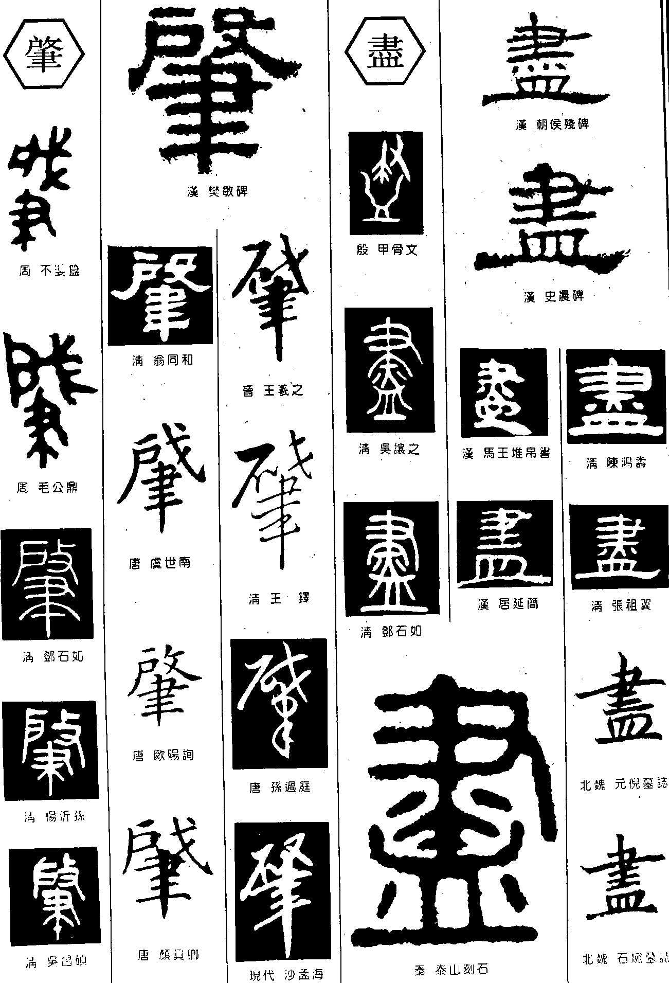 肇尽