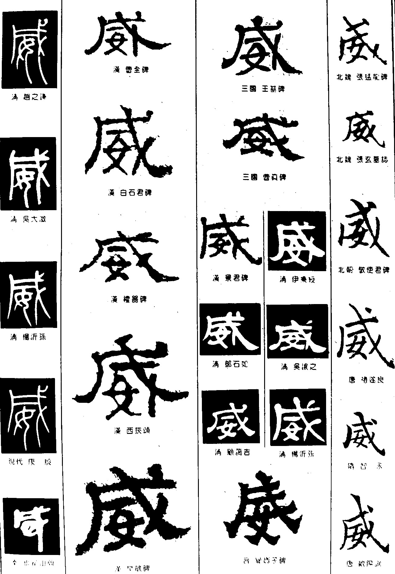 威