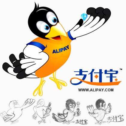 吉祥物喜鹊