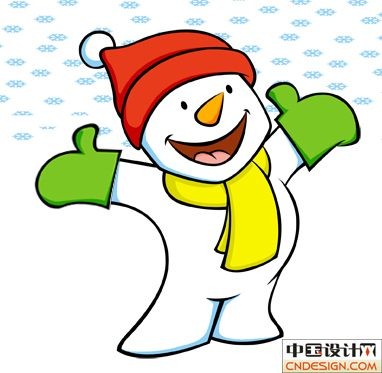 吉祥物雪人