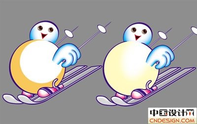 吉祥物雪人