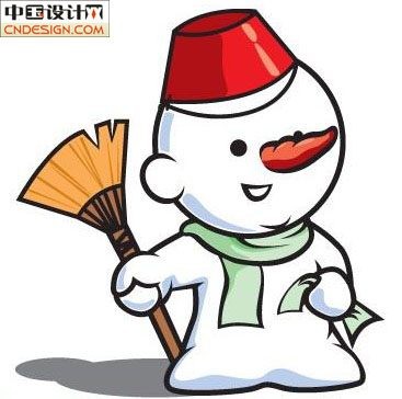 吉祥物雪人