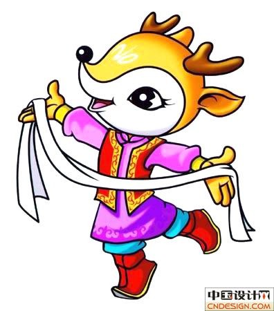 吉祥物鹿