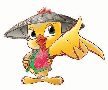 吉祥物鸡
