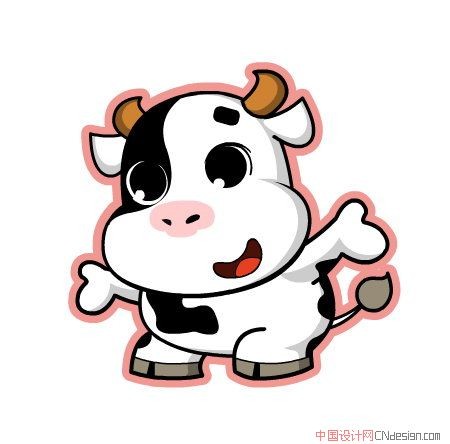 吉祥物奶牛