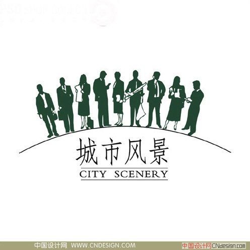 城市风景人