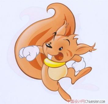 吉祥物松鼠