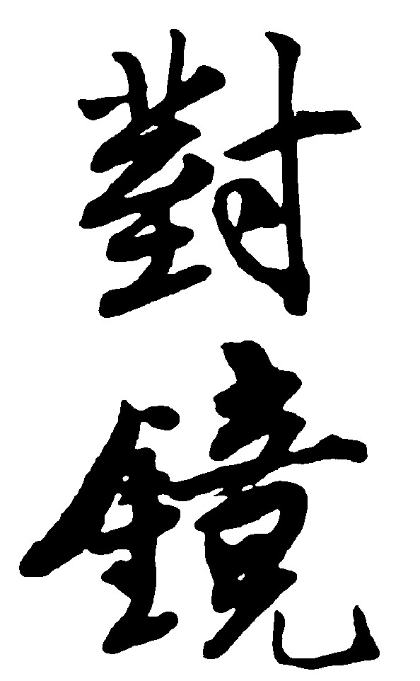 对镜