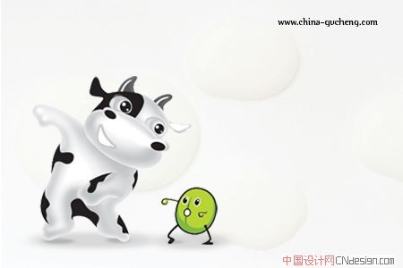 吉祥物奶牛