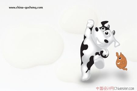 吉祥物奶牛