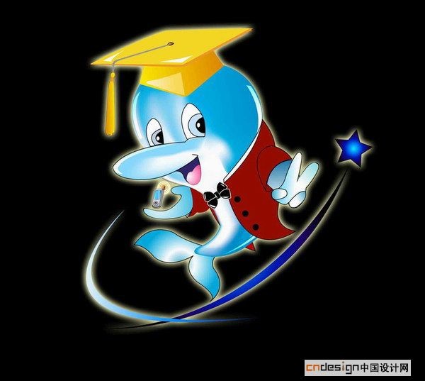 吉祥物海豚