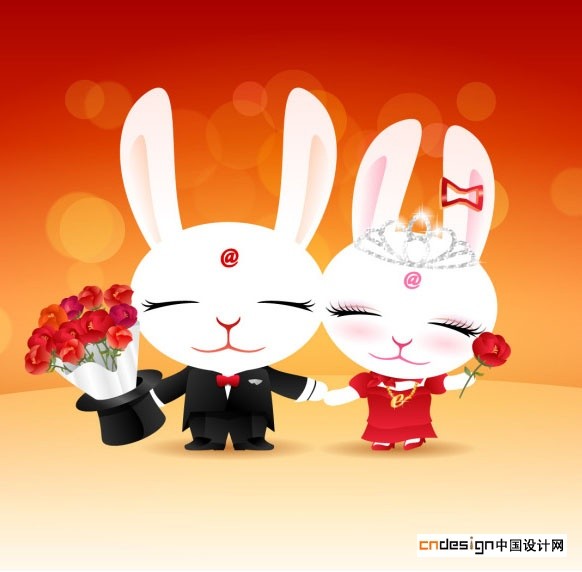 吉祥物兔兔兔