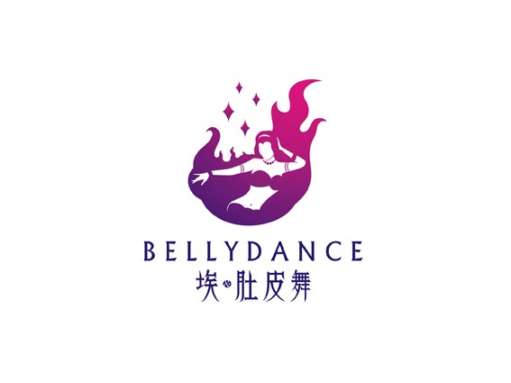 火埃肚皮舞女人