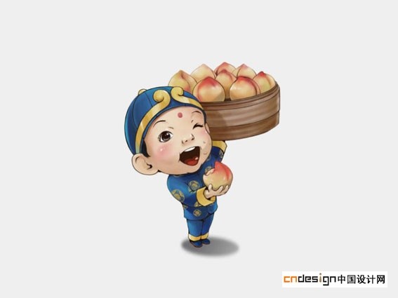 吉祥物儿童男