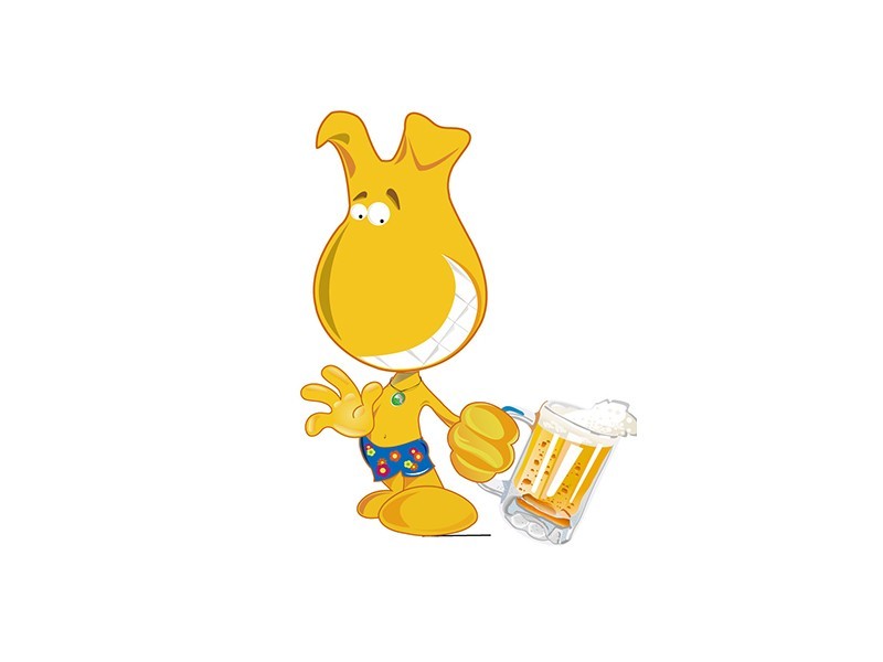 吉祥物 啤酒狗